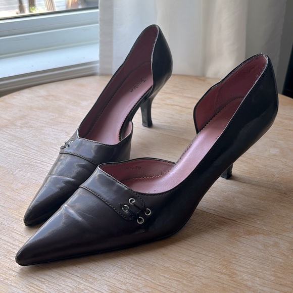 Jessica Sharp-toe heels deep purple - Picture 1 of 6